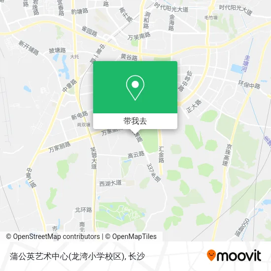 蒲公英艺术中心(龙湾小学校区)地图