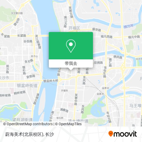 蔚海美术(北辰校区)地图