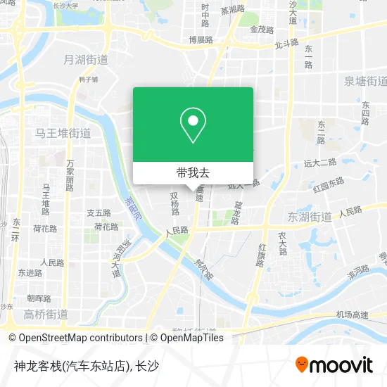 神龙客栈(汽车东站店)地图