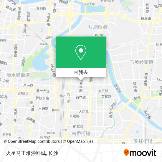 火星马王堆涂料城地图