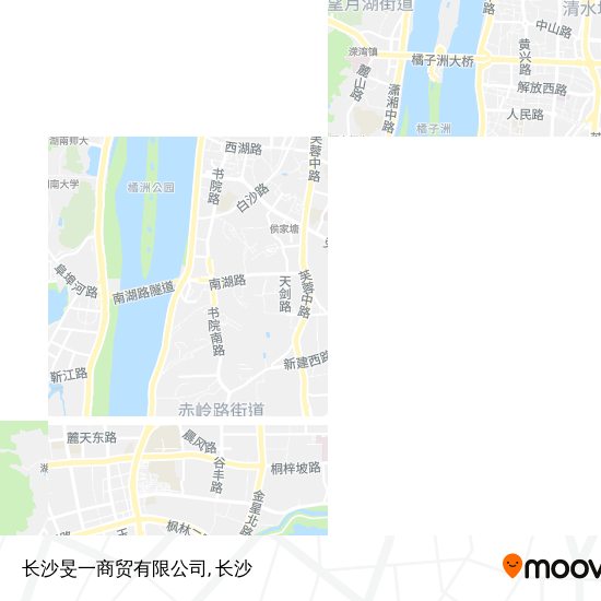 长沙旻一商贸有限公司地图