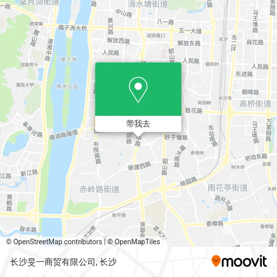 长沙旻一商贸有限公司地图