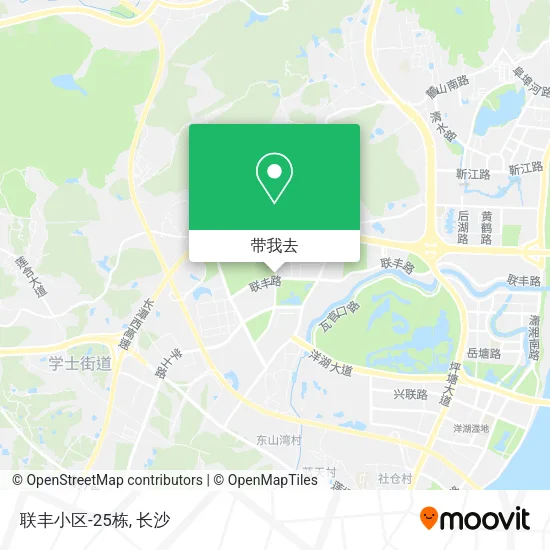 联丰小区-25栋地图