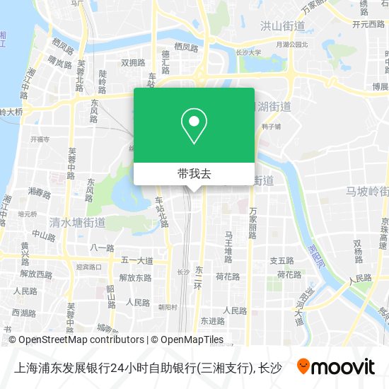 上海浦东发展银行24小时自助银行(三湘支行)地图