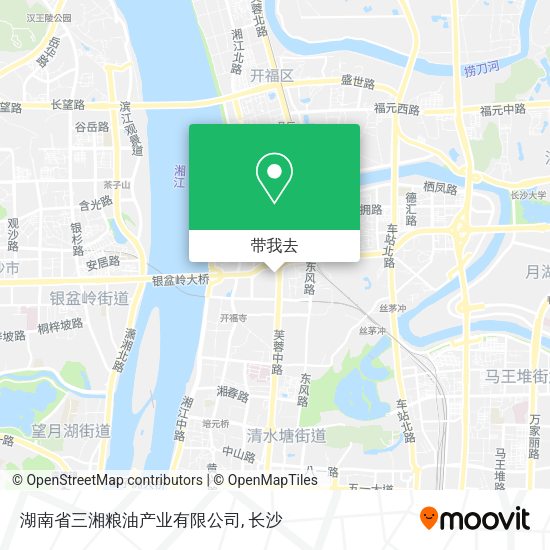 湖南省三湘粮油产业有限公司地图