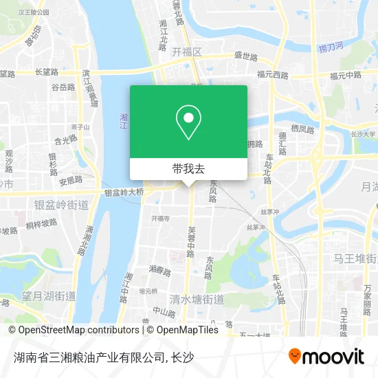 湖南省三湘粮油产业有限公司地图