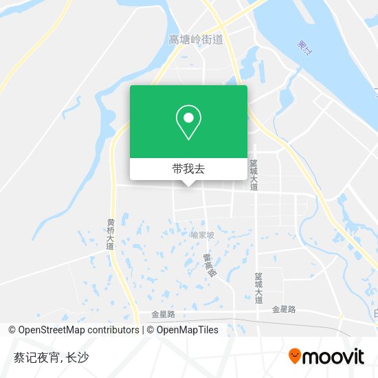 蔡记夜宵地图