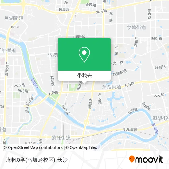 海帆Q学(马坡岭校区)地图
