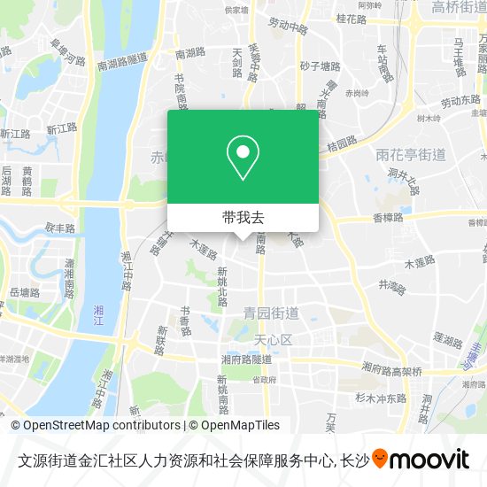 文源街道金汇社区人力资源和社会保障服务中心地图