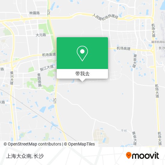 上海大众南地图