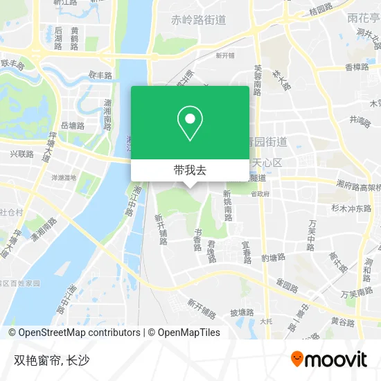 双艳窗帘地图