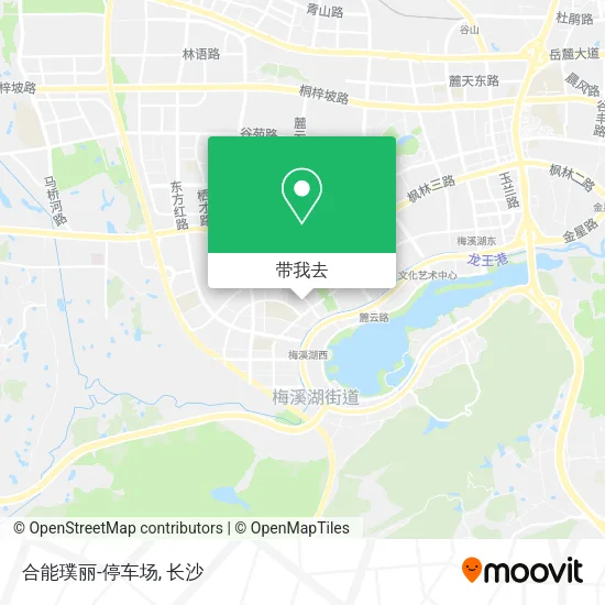 合能璞丽-停车场地图