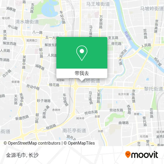 金源毛巾地图