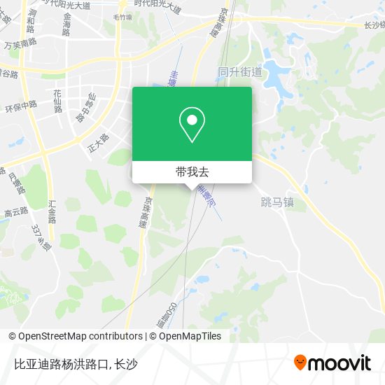 比亚迪路杨洪路口地图
