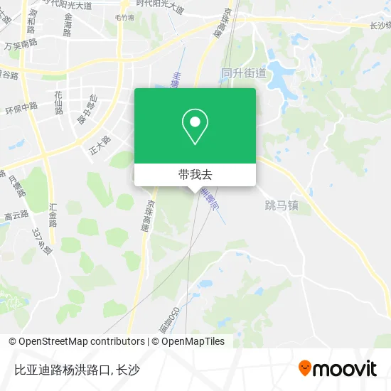 比亚迪路杨洪路口地图
