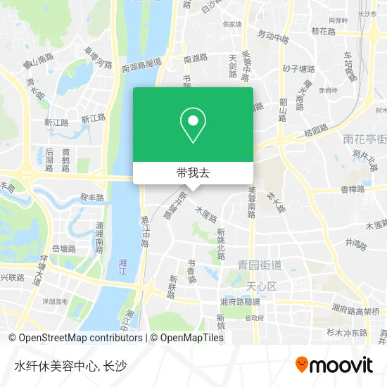 水纤休美容中心地图