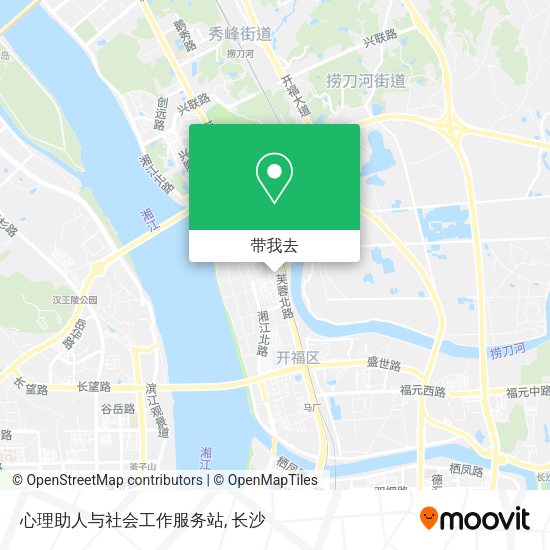 心理助人与社会工作服务站地图