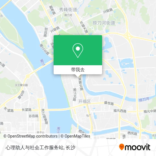 心理助人与社会工作服务站地图