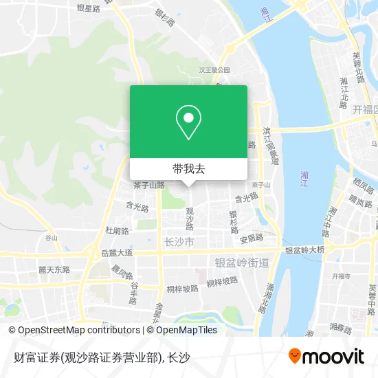财富证券(观沙路证券营业部)地图