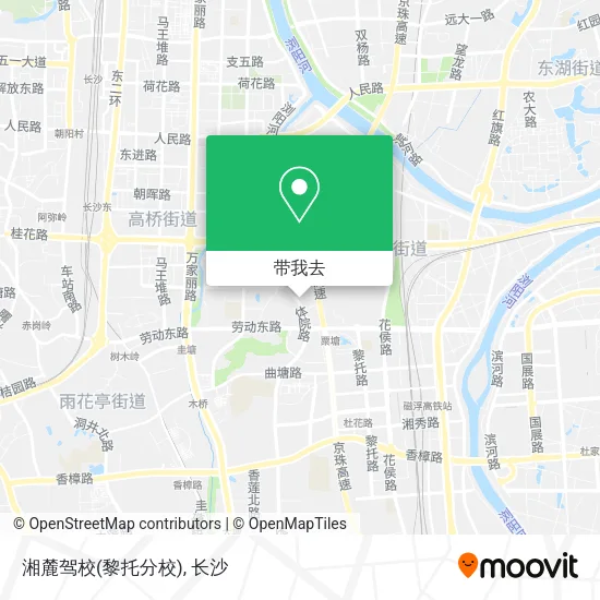 湘麓驾校(黎托分校)地图