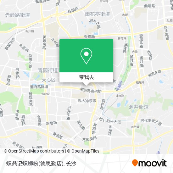 螺鼎记螺蛳粉(德思勤店)地图