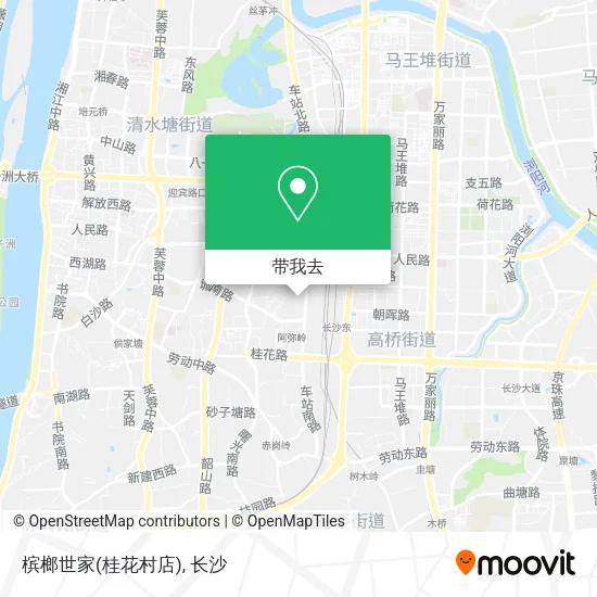 槟榔世家(桂花村店)地图