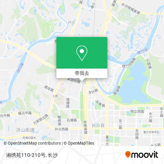 湘绣苑110-210号地图