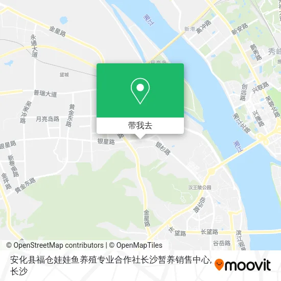 安化县福仓娃娃鱼养殖专业合作社长沙暂养销售中心地图