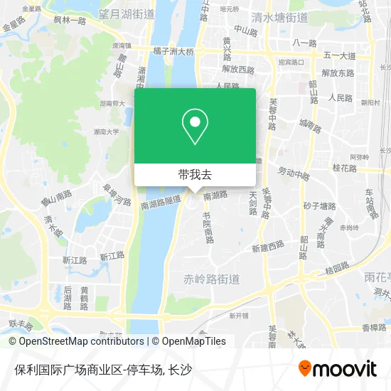 保利国际广场商业区-停车场地图