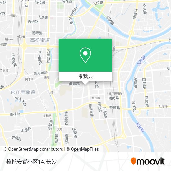 黎托安置小区14地图