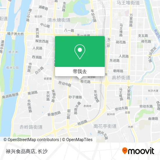 禄兴食品商店地图