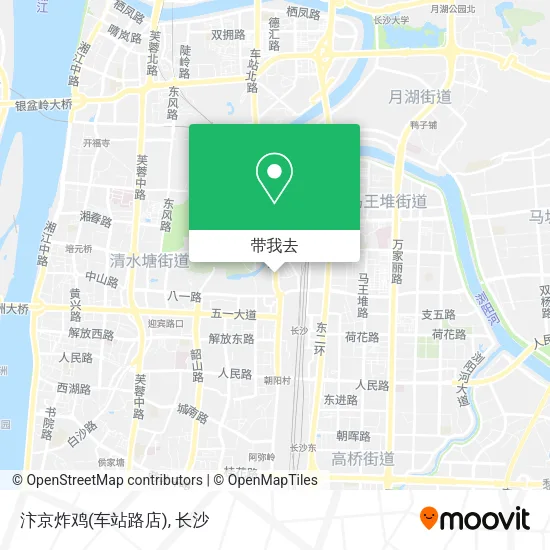 汴京炸鸡(车站路店)地图