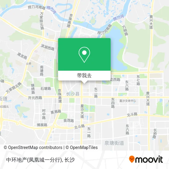 中环地产(凤凰城一分行)地图