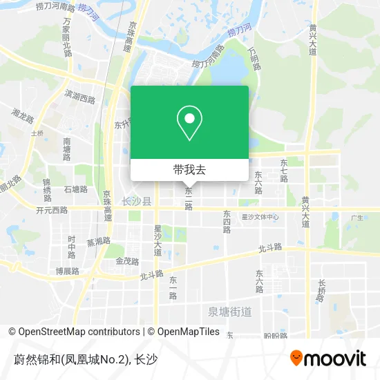 蔚然锦和(凤凰城No.2)地图