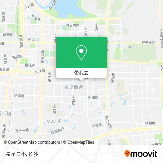 泉星二小地图