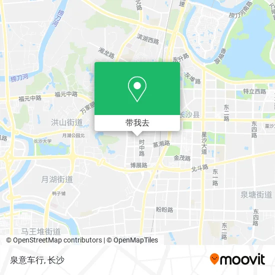 泉意车行地图