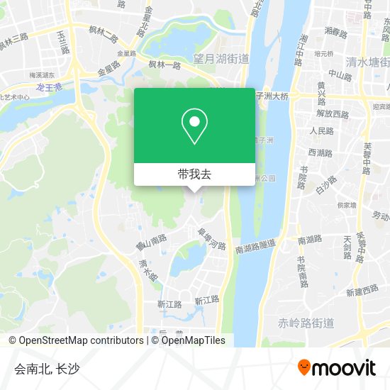 会南北地图