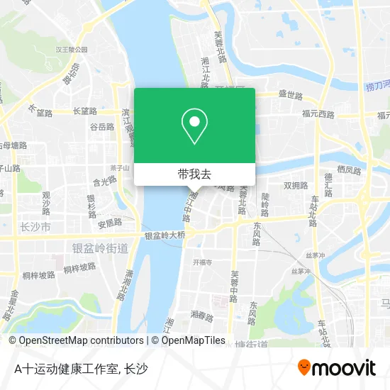 A十运动健康工作室地图