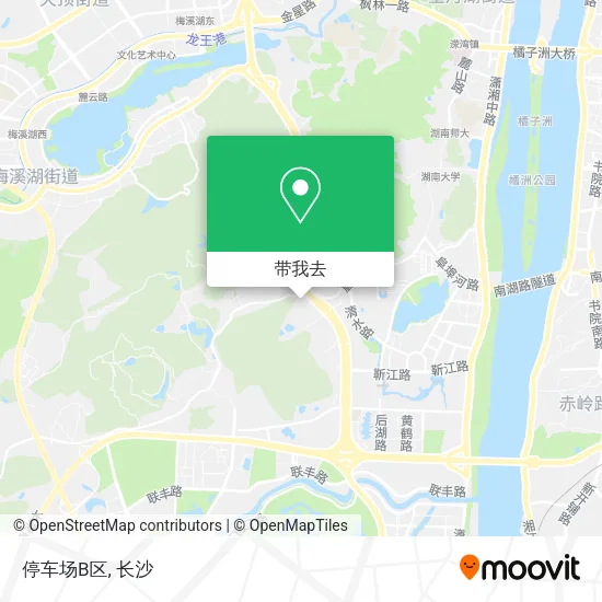 停车场B区地图