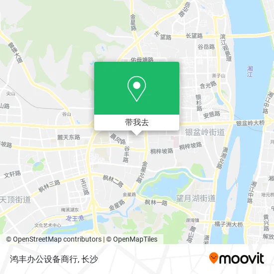 鸿丰办公设备商行地图