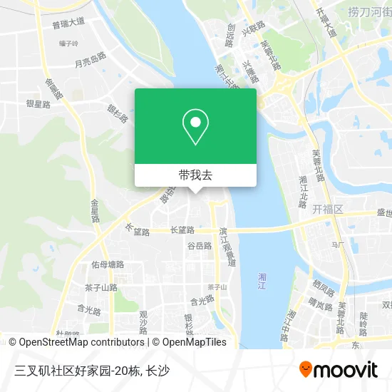 三叉矶社区好家园-20栋地图