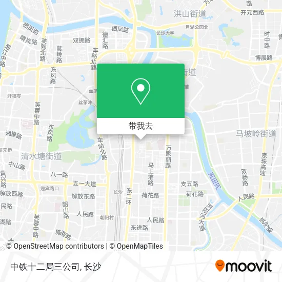 中铁十二局三公司地图