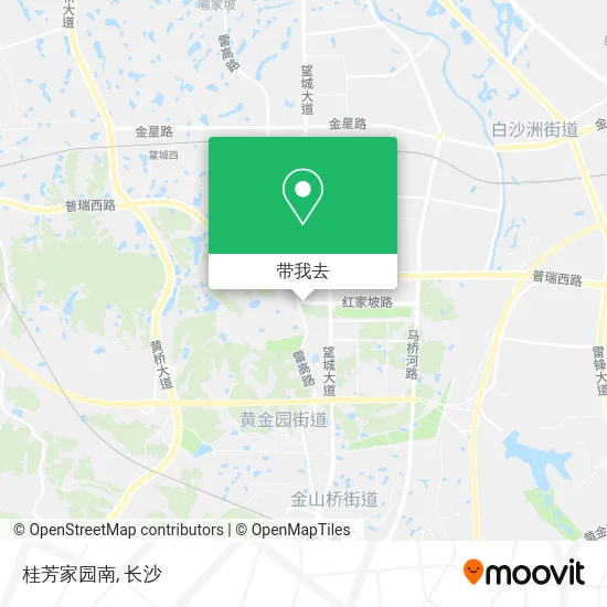 桂芳家园南地图