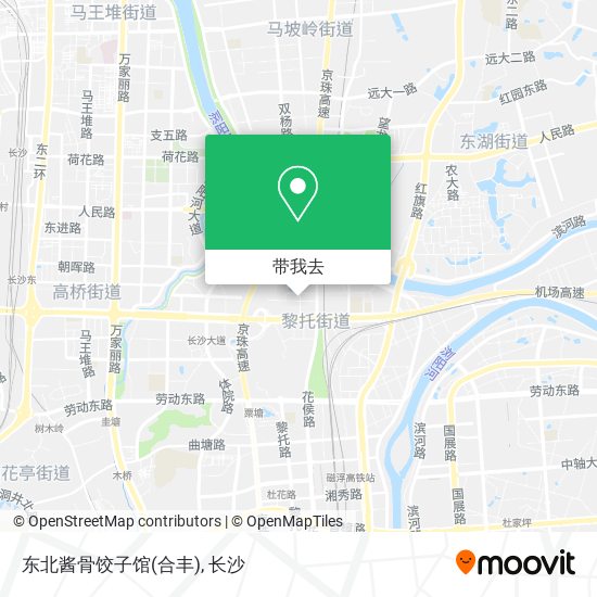东北酱骨饺子馆(合丰)地图