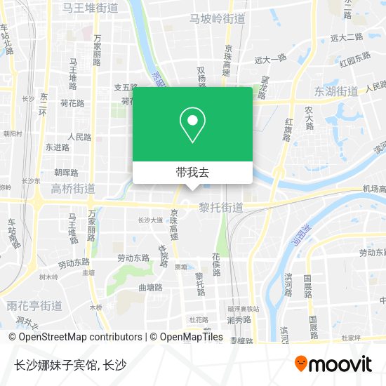 长沙娜妹子宾馆地图