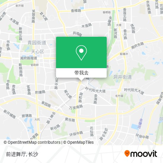 前进舞厅地图