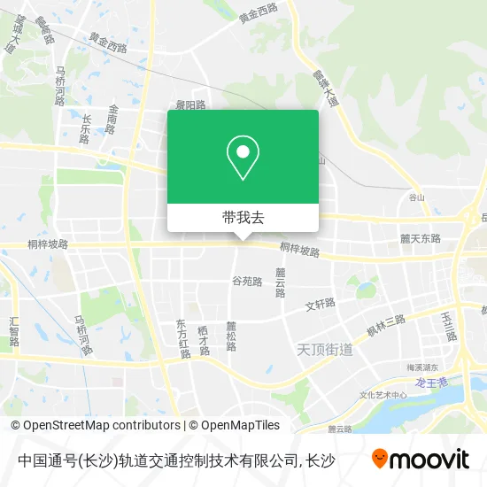 中国通号(长沙)轨道交通控制技术有限公司地图