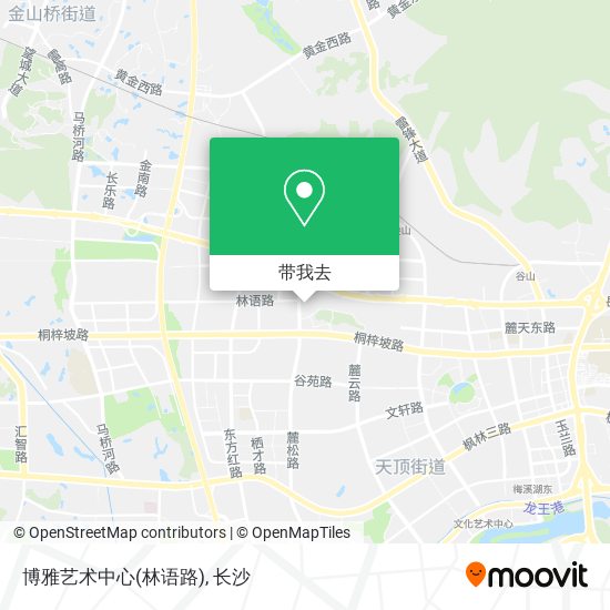 博雅艺术中心(林语路)地图