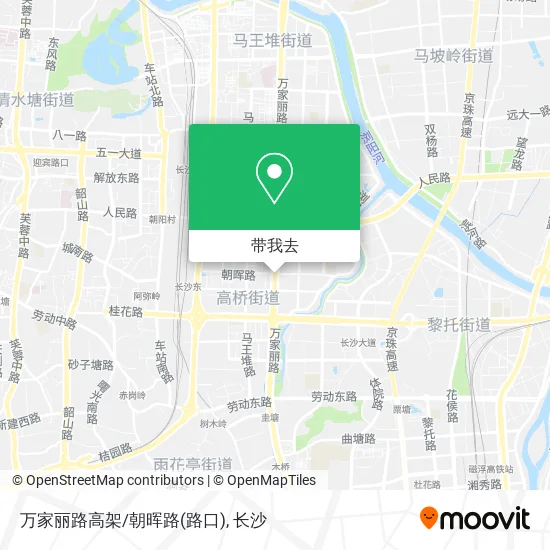 万家丽路高架/朝晖路(路口)地图
