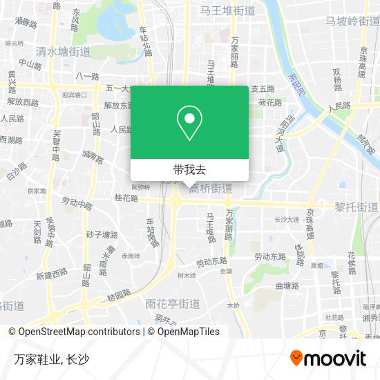 万家鞋业地图